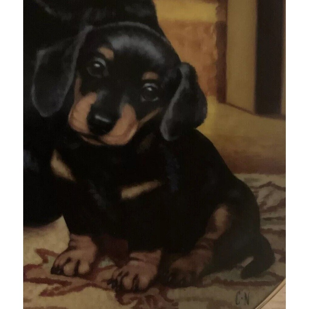 Danbury Mint Limited Edition Collection Plates Dachshunds, Pride And Joy, A5735 - Picture 2 of 8